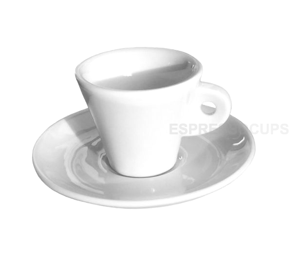 "PARIGI" Espresso Cups - white